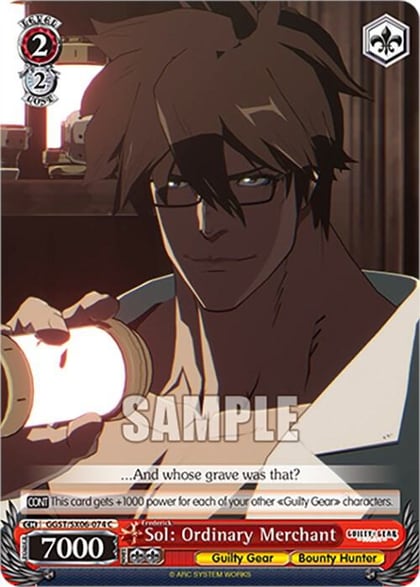 Sol (furigana:Frederick): Ordinary Merchant, Guilty Gear -Strive- GGST/SX06-074 C