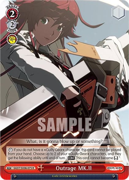 Outrage MK.II, Guilty Gear -Strive- GGST/SX06-075 R