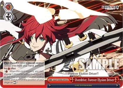 Overdrive: Forever Elysion Driver, Guilty Gear -Strive- GGST/SX06-079 CC