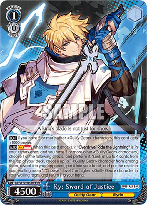 Ky: Sword of Justice, Guilty Gear -Strive- GGST/SX06-081 RR