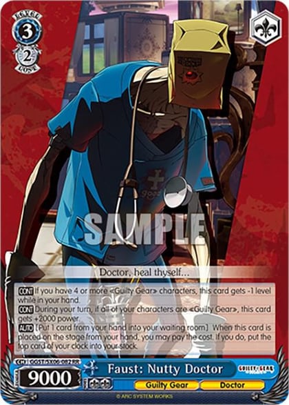 Faust: Nutty Doctor, Guilty Gear -Strive- GGST/SX06-082 RR