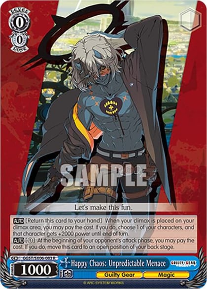 Happy Chaos: Unpredictable Menace, Guilty Gear -Strive- GGST/SX06-083 R