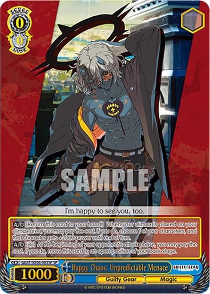 Happy Chaos: Unpredictable Menace (SP), Guilty Gear -Strive- GGST/SX06-083SP SP