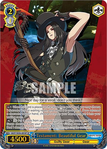 Testament: Beautiful Gear (SP), Guilty Gear -Strive- GGST/SX06-085SP SP