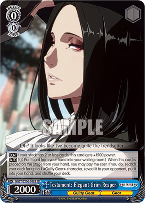 Testament: Elegant Grim Reaper (SR), Guilty Gear -Strive- GGST/SX06-088S SR