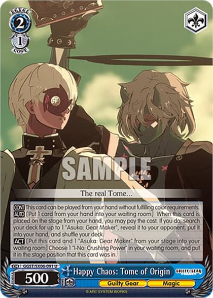 Happy Chaos: Tome of Origin, Guilty Gear -Strive- GGST/SX06-091 U