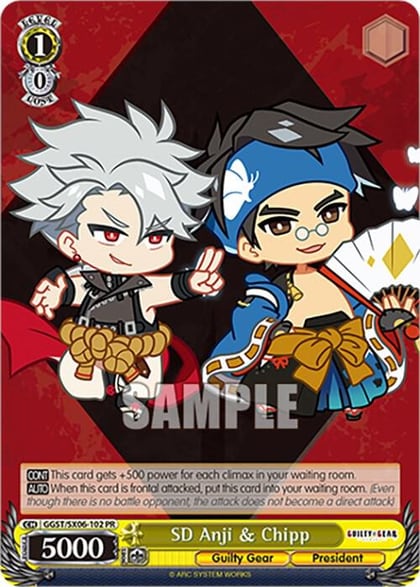 SD Anji & Chipp, Guilty Gear -Strive- GGST/SX06-102 PR