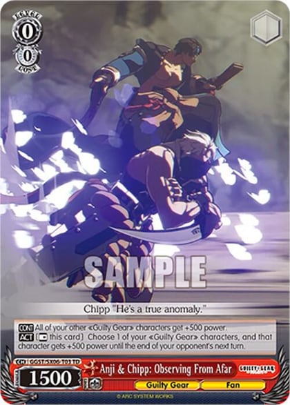 Anji & Chipp: Observing From Afar, Guilty Gear -Strive- GGST/SX06-T03 TD