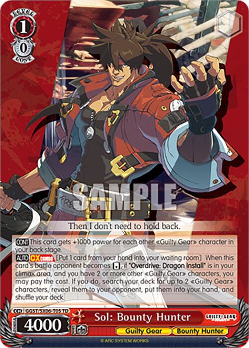 Sol: Bounty Hunter, Guilty Gear -Strive- GGST/SX06-T05 TD