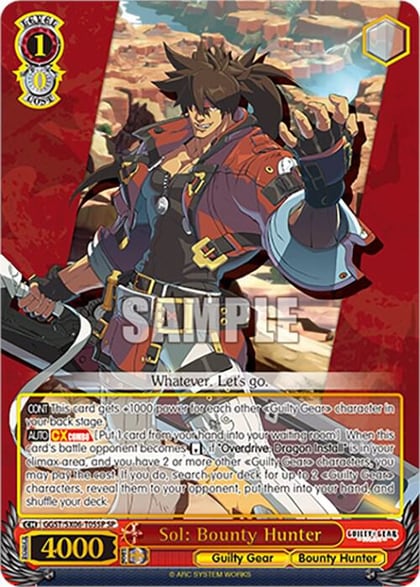 Sol: Bounty Hunter (SP), Guilty Gear -Strive- GGST/SX06-T05SP SP