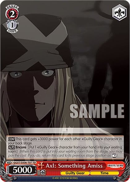 Axl: Something Amiss, Guilty Gear -Strive- GGST/SX06-T07 TD