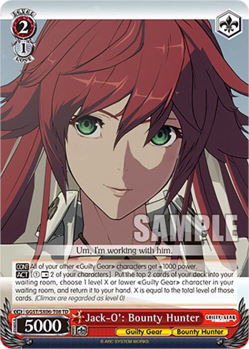 Jack-O': Bounty Hunter, Guilty Gear -Strive- GGST/SX06-T08 TD