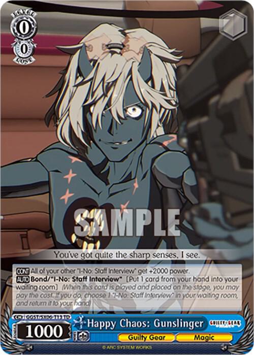 Happy Chaos: Gunslinger, Guilty Gear -Strive- GGST/SX06-T13 TD