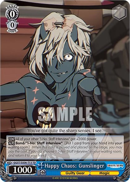 Happy Chaos: Gunslinger, Guilty Gear -Strive- GGST/SX06-T13 TD