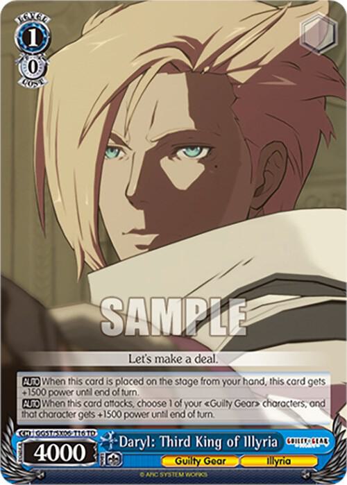 Daryl: Third King of Illyria, Guilty Gear -Strive- GGST/SX06-T16 TD