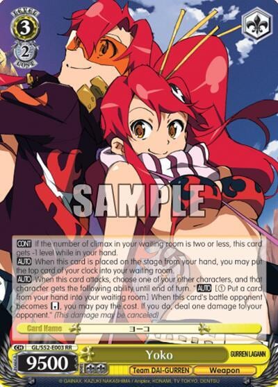 Yoko, Gurren Lagann GL/S52-E003