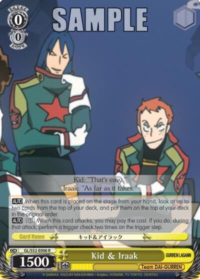 Kid & Iraak, Gurren Lagann GL/S52-E006