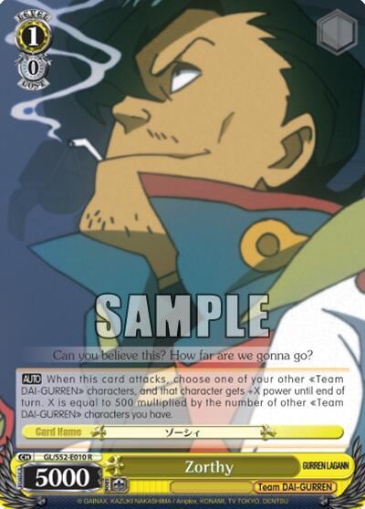 Zorthy, Gurren Lagann GL/S52-E010