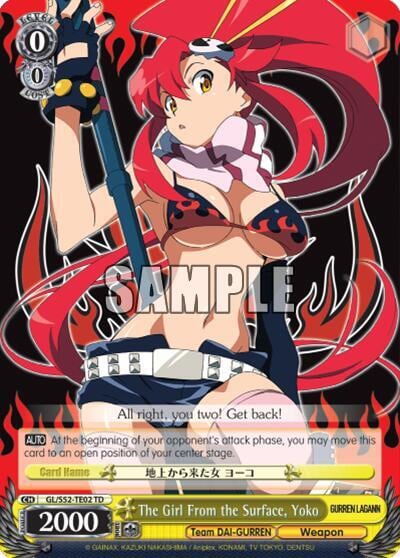 The Girl From the Surface, Yoko, Gurren Lagann GL/S52-TE02