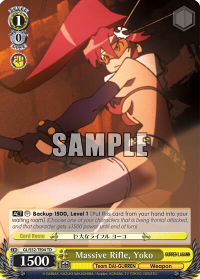 Massive Rifle, Yoko, Gurren Lagann GL/S52-TE04