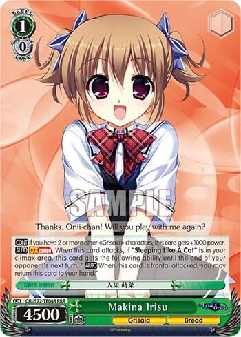 Makina Irisu (RRR), The Fruit of Grisaia GRI/S72-TE04R RRR