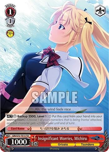 Insignificant Worries, Michiru, The Fruit of Grisaia GRI/S72-TE15 TD