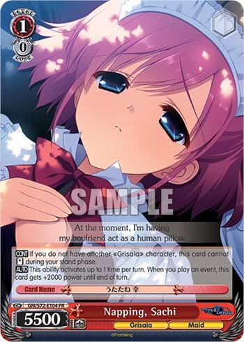 Napping, Sachi, The Fruit of Grisaia GRI/S72-E104 PR