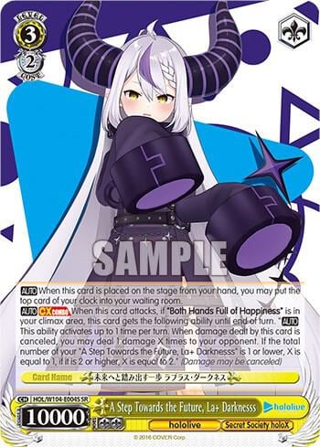 A Step Towards the Future, La+ Darknesss (SR), hololive production Vol.2 HOL/W104-E004S SR