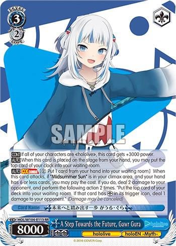 A Step Towards the Future, Gawr Gura, hololive production Vol.2 HOL/W104-E113 RR