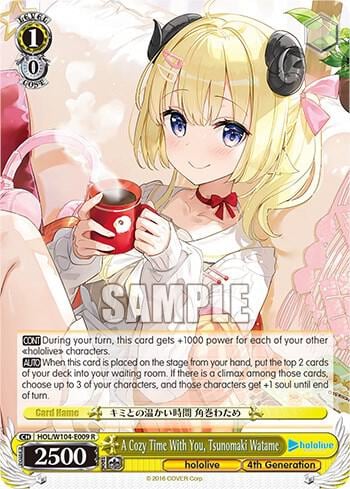 A Cozy Time With You, Tsunomaki Watame, hololive production Vol.2 HOL/W104-E009 R
