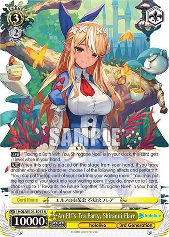 An Elf's Tea Party, Shiranui Flare, hololive production Vol.2 HOL/W104-E013 R