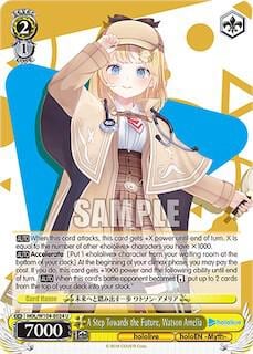 A Step Towards the Future, Watson Amelia, hololive production Vol.2 HOL/W104-E024 U