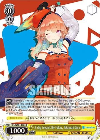 A Step Towards the Future, Takanashi Kiara, hololive production Vol.2 HOL/W104-E026 C