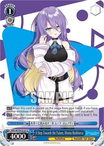 A Step Towards the Future, Moona Hoshinova, hololive production Vol.2 HOL/W104-E127 U