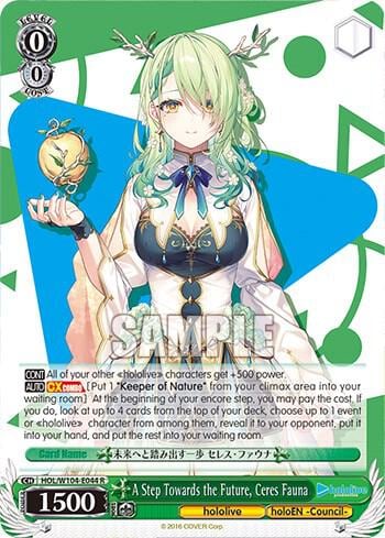 A Step Towards the Future, Ceres Fauna, hololive production Vol.2 HOL/W104-E044 R