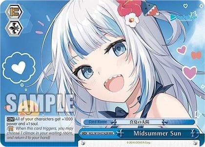 Midsummer Sun (RRR), hololive production Vol.2 HOL/W104-E142R RRR