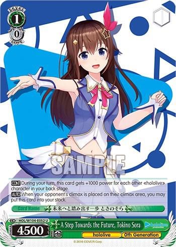 A Step Towards the Future, Tokino Sora, hololive production Vol.2 HOL/W104-E052 U
