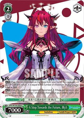 A Step Towards the Future, IRyS, hololive production Vol.2 HOL/W104-E064 C