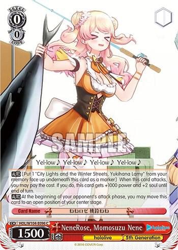 NeneRose, Momosuzu Nene, hololive production Vol.2 HOL/W104-E096 C