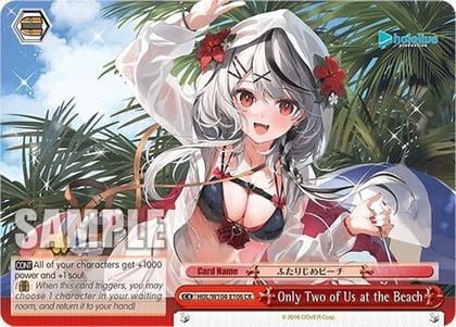 Only Two of Us at the Beach, hololive production Vol.2 HOL/W104-E106 CR