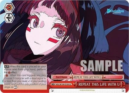 REPEAT THiS LiFE WiTH U, hololive production Vol.2 HOL/W104-E108 CC