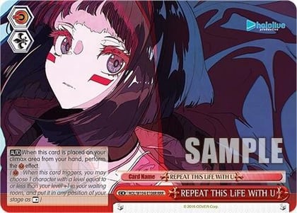 REPEAT THiS LiFE WiTH U (RRR), hololive production Vol.2 HOL/W104-E108R RRR