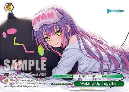 Waking Up Together (PR), hololive production Vol.2 HOL/W104-E150 PR