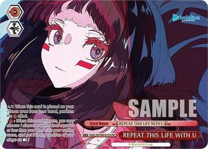 REPEAT THiS LiFE WiTH U (PR), hololive production Vol.2 HOL/W104-E153 PR