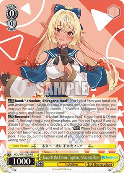 Towards the Future Together, Shiranui Flare, hololive production HOL/W91-E005 R