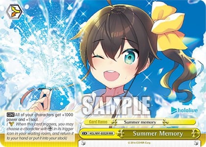 Summer Memory (RRR), hololive production HOL/W91-E032R RRR