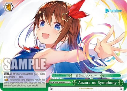 Aozora no Symphony, hololive production HOL/W91-E072 CC