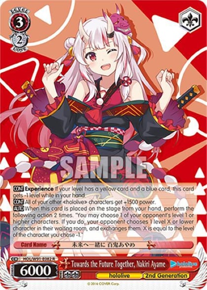 Towards the Future Together, Nakiri Ayame, hololive production HOL/W91-E082 R