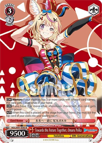 Towards the Future Together, Omaru Polka, hololive production HOL/W91-E083 R