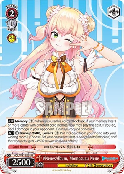 #NenesAlbum, Momosuzu Nene, hololive production HOL/W91-E091 U